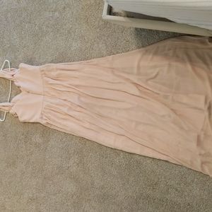 Lulus large light pink dress